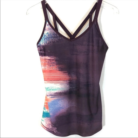 CALIA by Carrie Underwood Tops - CALIA Painted Cross-Back Tank Size Small